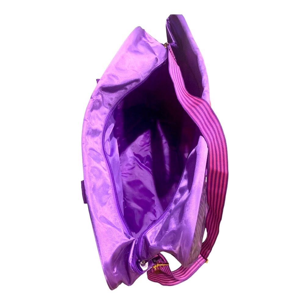 RARE OG FAN Memorabilia Justin Bieber Someday Purple Duffel Bag Weekender Travel - Picture 10 of 10